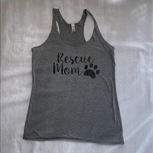 Next Level Apparel Rescue Mom tank top size S